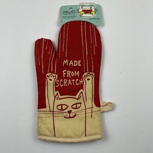 Blue Q Oven Mitt Kitchen Made from Scratch Cat Kitty Kitten Feline Insulated